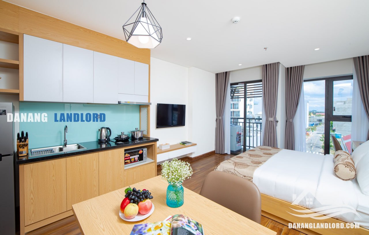 Studio Apartment Near My Khe Beach with Swimming Pool photo 2 of 8