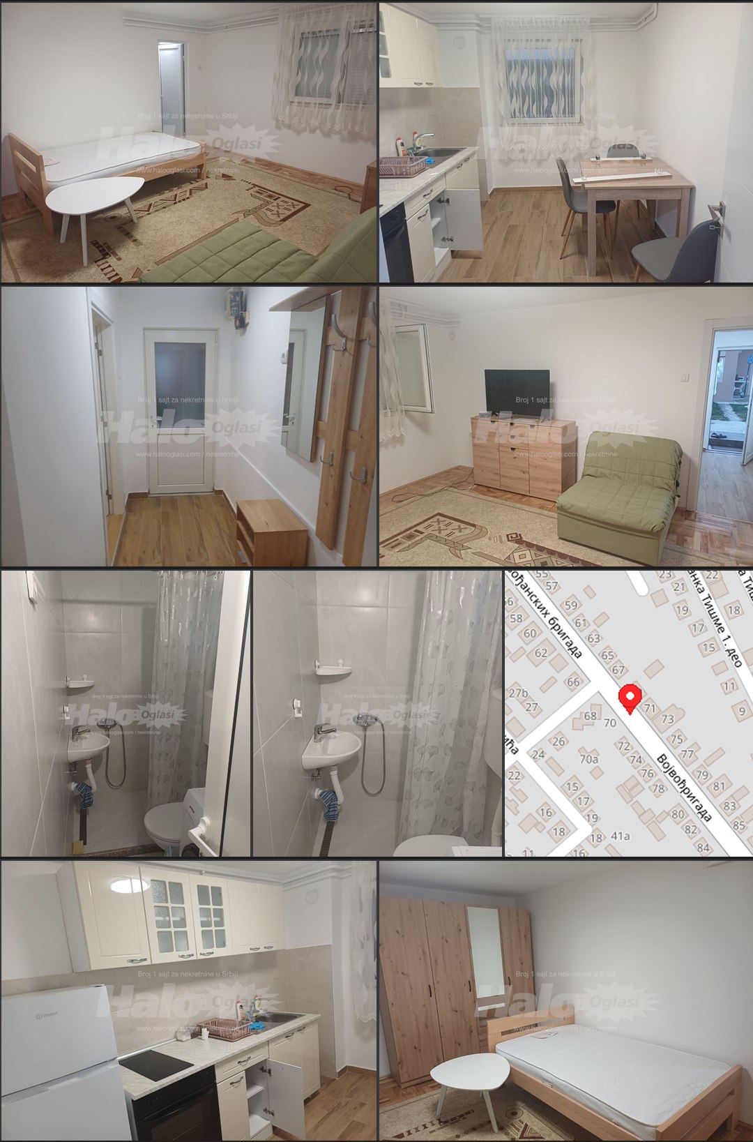 Furnished 1-Bedroom Apartment in Batajnica photo 1 of 1