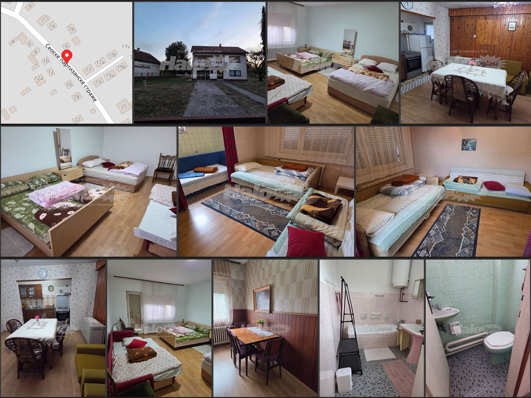 Furnished Worker Housing House in Jakovo