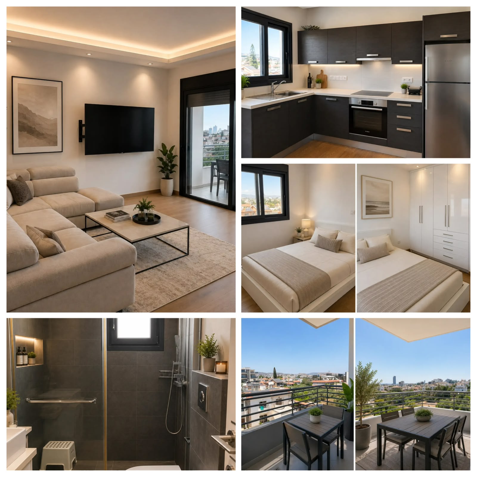 Modern 2-Bedroom Apartment with Pool in Mesa Geitonia photo 1 of 1