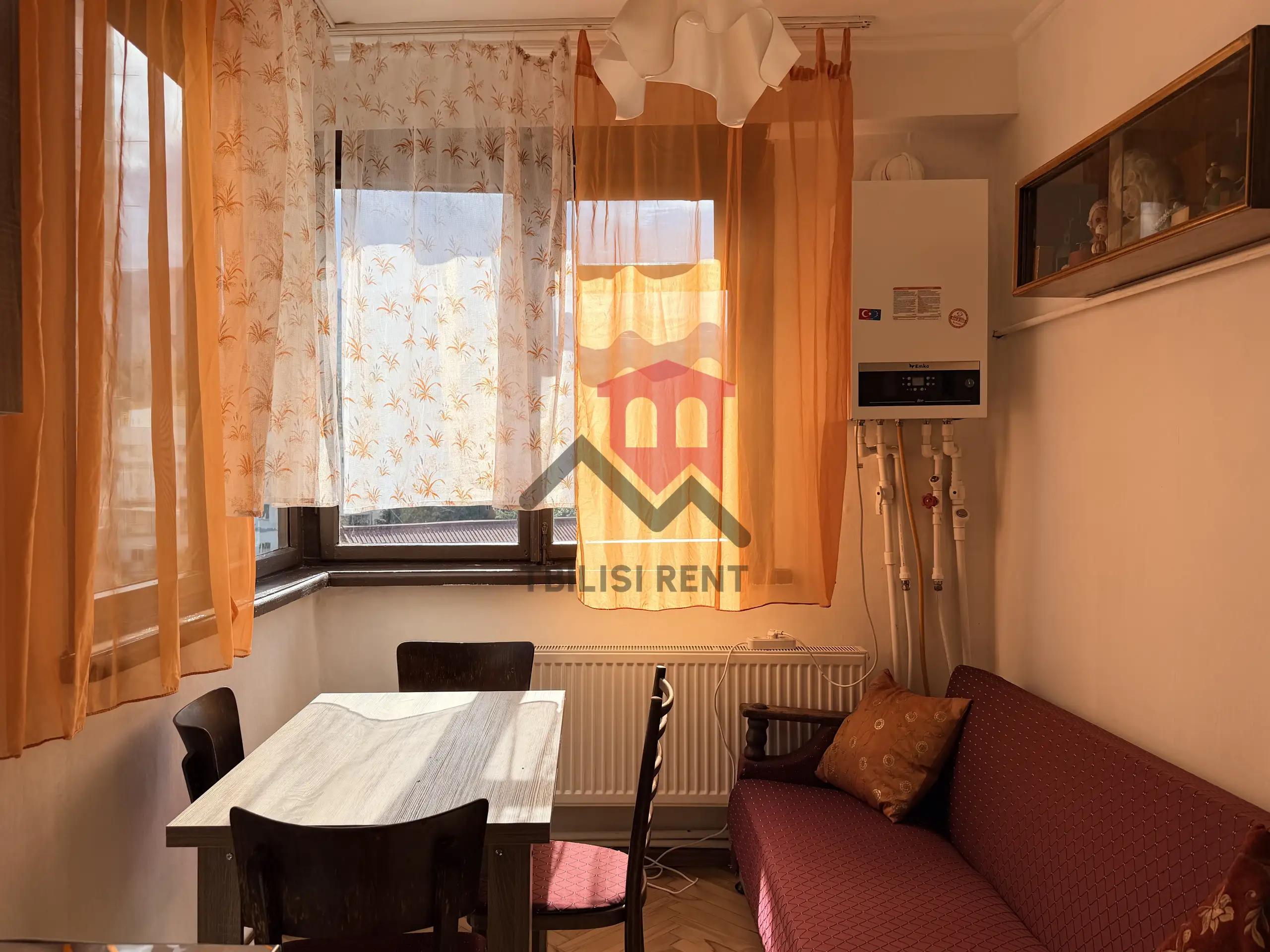 Отремонтированная 1-комнатная квартира в Сабуртало photo 3 of 8