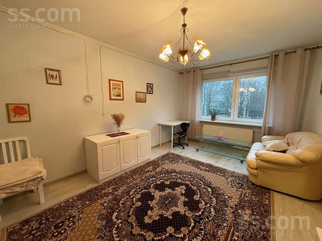 One-Room Apartment with Glazed Loggia